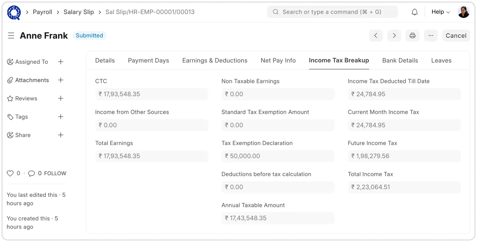 Payroll Tax & Reports